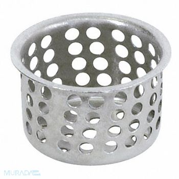 GRAINGER APPROVED SS Repl Sink Strainer 1in, 447M91
