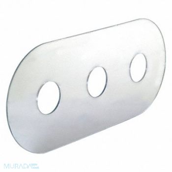 GRAINGER APPROVED Trim and Cover Plate Mirror 14 L 6 W, 447N45