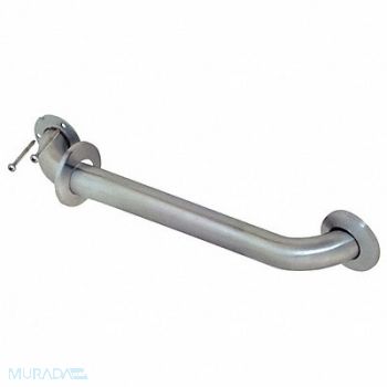GRAINGER APPROVED Grab Bar SS Unfinished 18 in L, 447N90