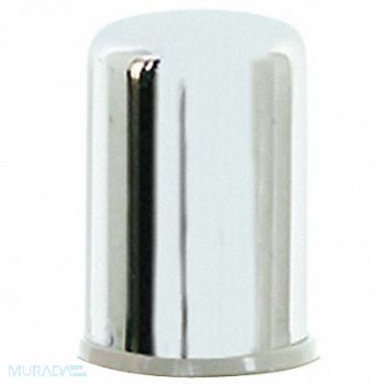 GRAINGER APPROVED Air Gap Cap Chrome Connection 1/2, 447P15