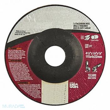 GRAINGER APPROVED Depressed Center Wheels 4-1/2 dia., 447R41