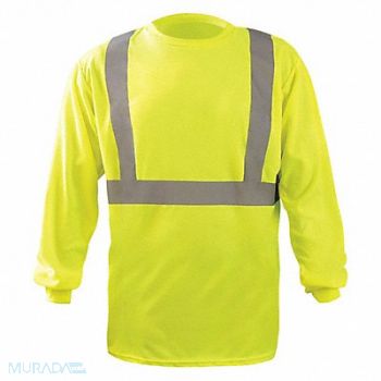 OCCUNOMIX J6337 Long Sleeve T-Shirt 5XL ANSI Class 2, 448K40