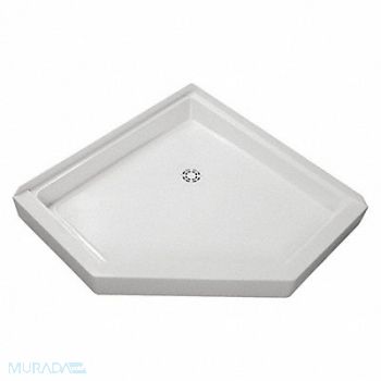 FIAT PRODUCTS Shower Floor Neo-Angle 36in x 36in White, 448P03
