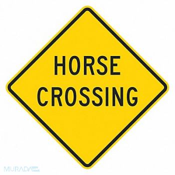 LYLE Horse Crossing Traffic Sign 12 x 12, 448T07