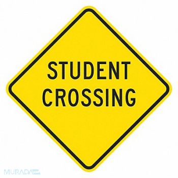 LYLE Student Crossing Traffic Sign 12 x 12, 448T11