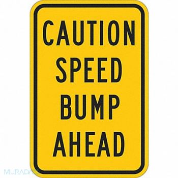 LYLE Speed Bump Traffic Sign 18 x 12, 448X66