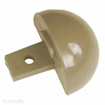 PAWLING CORP H3623 End Cap Tan 2 x 1-1/16In, 44A009