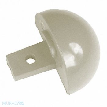 PAWLING CORP H3623 End Cap Eggshell 2 x 1-1/16In, 44A011