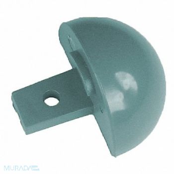PAWLING CORP H3623 End Cap Teal 2 x 1-1/16In, 44A013