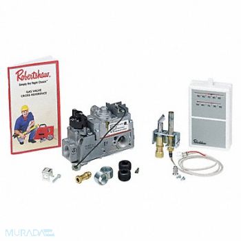 ROBERTSHAW Gas Valve Kit Low Capacity 70 000 BtuH, 44C529