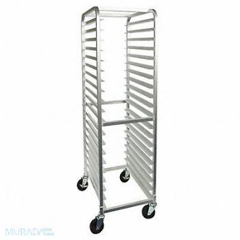 CRESTWARE Pan Rack Aluminum 20 Slots, 44F681