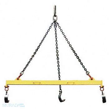 CALDWELL Plate Lifter 5 t Cap 36 Inx96 In Spread, 44N658