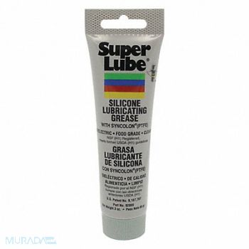 SUPER LUBE Silicone Lubricating Grease 3 Oz., 44N731