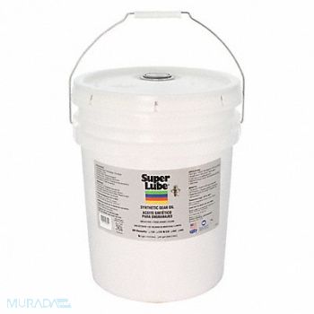 SUPER LUBE Synthetic Gear Oil ISO 320 5 Gal., 44N774