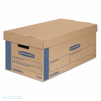 BANKERS BOX Classic Large Moving Boxes PK5, 44NK90