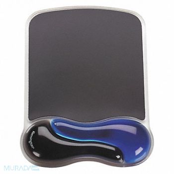 KENSINGTON Duo Gel Mouse Pad Wrist Rest Blue, 44NL58