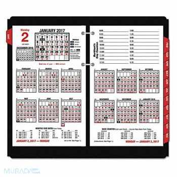 AT-A-GLANCE Day Counter Desk Calendar Refill, 44NR44