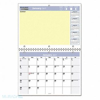 AT-A-GLANCE Desk/Wall Calendar 2016 8 X11, 44NR62