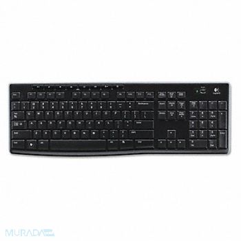 LOGITECH Keyboard K270 Wrlss Black, 44NY97