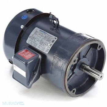 MARATHON MOTORS GP Motor 5 HP 3 525 RPM 230/460V 184TC, 44P048