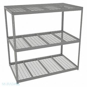 TENNSCO Boltless Shelving 48x84x84in Strtr, 44P353
