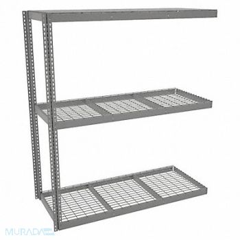 TENNSCO Boltless Shelving 30x84x72in AdOn, 44P392