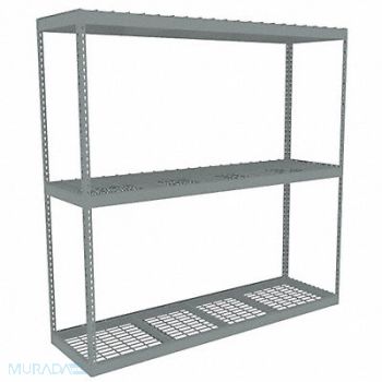 TENNSCO Boltless Shelving 24x84x84in Strtr, 44P397