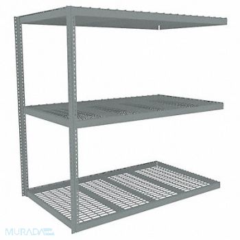TENNSCO Boltless Shelving 42x84x96in AdOn, 44P413