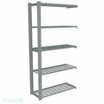 TENNSCO Boltless Shelving 15x84x48in AdOn, 44P673
