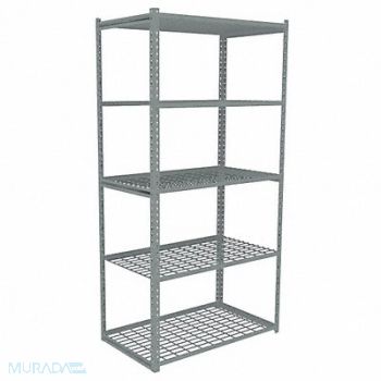 TENNSCO Boltless Shelving 30x84x42in Strtr, 44P666