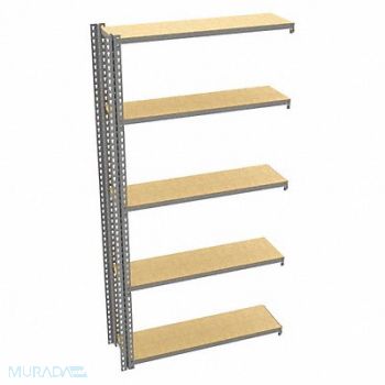 TENNSCO Boltless Shelving 12x84x42in AdOn, 44P714