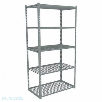 TENNSCO Boltless Shelving 30x84x48in Strtr, 44P763