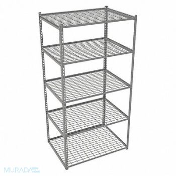 TENNSCO Boltless Shelving 30x84x42in Strtr, 44P751