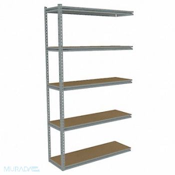 TENNSCO Boltless Shelving 15x84x48in AdOn, 44P975