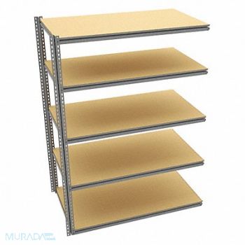 TENNSCO Boltless Shelving 36x84x60in AdOn, 44P991