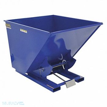 VESTIL Self-Dump Hopper LD 2 cu yd. 2K, 44PX67