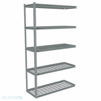 TENNSCO Boltless Shelving 18x84x48in AdOn, 44R038
