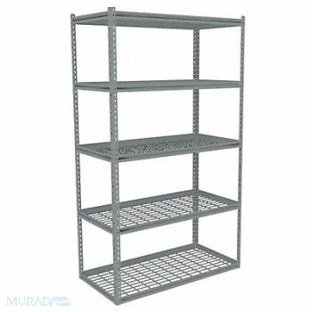 TENNSCO Boltless Shelving 24x84x48in Strtr, 44R039