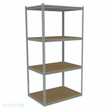 TENNSCO Boltless Shelving 30x84x42in Strtr, 44R194