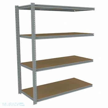 TENNSCO Boltless Shelving 30x84x69in AdOn, 44R197