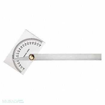 EMPIRE Protractor Stainless Steel, 44VJ75