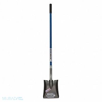SEYMOUR MIDWEST Square pt. Shovel 46 Blue Handle, 44VK18