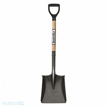 SEYMOUR MIDWEST SMART BUY Square pt. Shovel 16 ga. 26 Handle, 44VL04