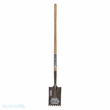SEYMOUR MIDWEST Notched Roofing Spade 48 Wood Handle, 44VL22