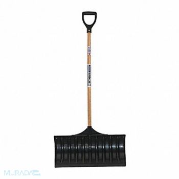 SEYMOUR MIDWEST Snow Pusher 24 x12 Poly 44 WH, 44VZ34