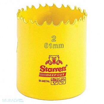 STARRETT Bi-Metal Deep Cut Hole Saw 2 51mm, 44WD32