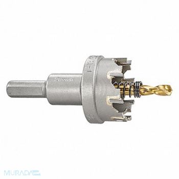 STARRETT Carbide Tipped Hole Saw 1-13/32 36mm, 44WE91