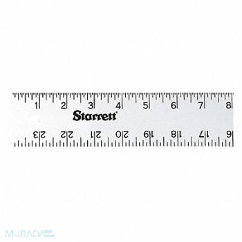 STARRETT Aluminum Rule Straight Edge 24, 44WH13