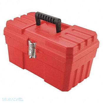 AKRO-MILS Probox Toolbox 14 x 8-1/8 x 8-1/8 Red, 44XN73