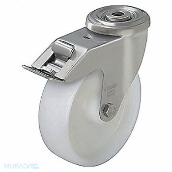 GRAINGER APPROVED Corrosion-Resistant Bolt-Hole Caster, 44YU42